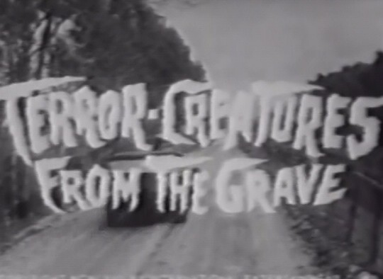 Terror Creatures from the Grave