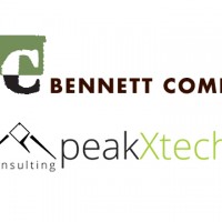 Bennett Compost and peakXtech logos
